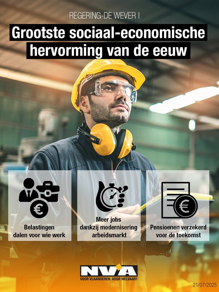 De federale regering bereikte een #Zomerakkoord met maatregelen om werken meer te laten lonen, de arbeidsmarkt te moderniseren en de pensioenen betaalbaar te houden.

‘De budgettaire situatie van dit land laat weinig ademruimte, toch kiezen we zeer bewust voor een eerlijke