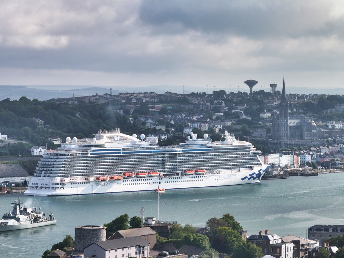 PortofCork's tweet image. ⚓ Cruise Week Ahead at the Port of Cork
A bustling week ahead with five beautiful calls across Ringaskiddy and Cobh, including two from the @PrincessCruises fleet and a late-night departure.
📍Ringaskiddy Deepwater Berth
🔹 Ambition – @ambassadorcruis
🗓️ Wednesday, July…