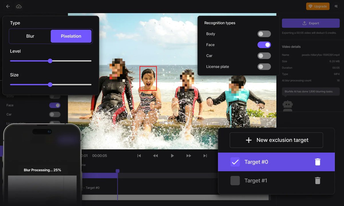 BlurMe - AI Face Blur (@blurmestudio) on Twitter photo Amazing online video redaction tool by <a href="/BlurMeStudio/">BlurMe - AI Face Blur</a> to blur faces in seconds with AI. (No installation needed, edits videos right in your browser.)
Check it here 👉blur.me/studio/
#BlurFaces #RedactionSoftware Amazing online video redaction tool by <a href="/BlurMeStudio/">BlurMe - AI Face Blur</a> to blur faces in seconds with AI. (No installation needed, edits videos right in your browser.)
Check it here 👉blur.me/studio/
#BlurFaces #RedactionSoftware