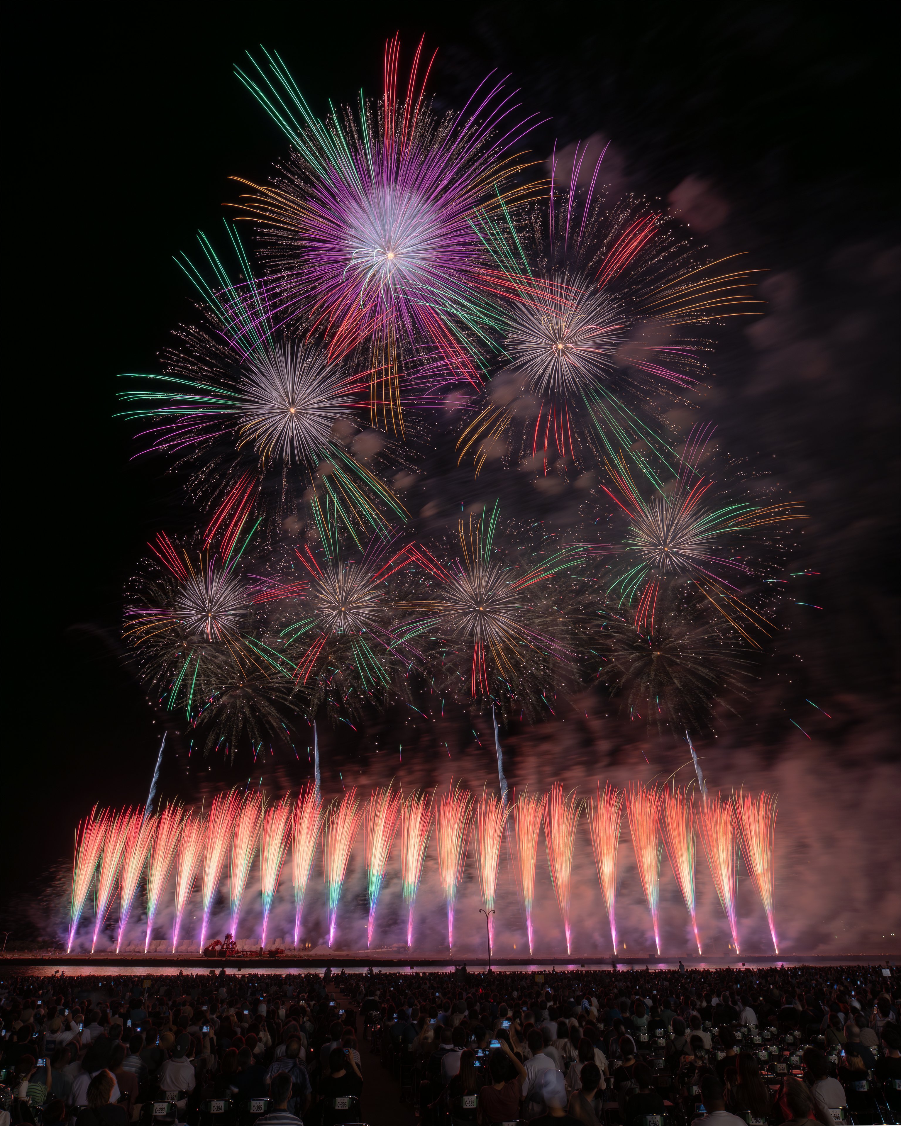 元祖　花火 Nostalgia] The old-fashioned sparklers were amazing! What's