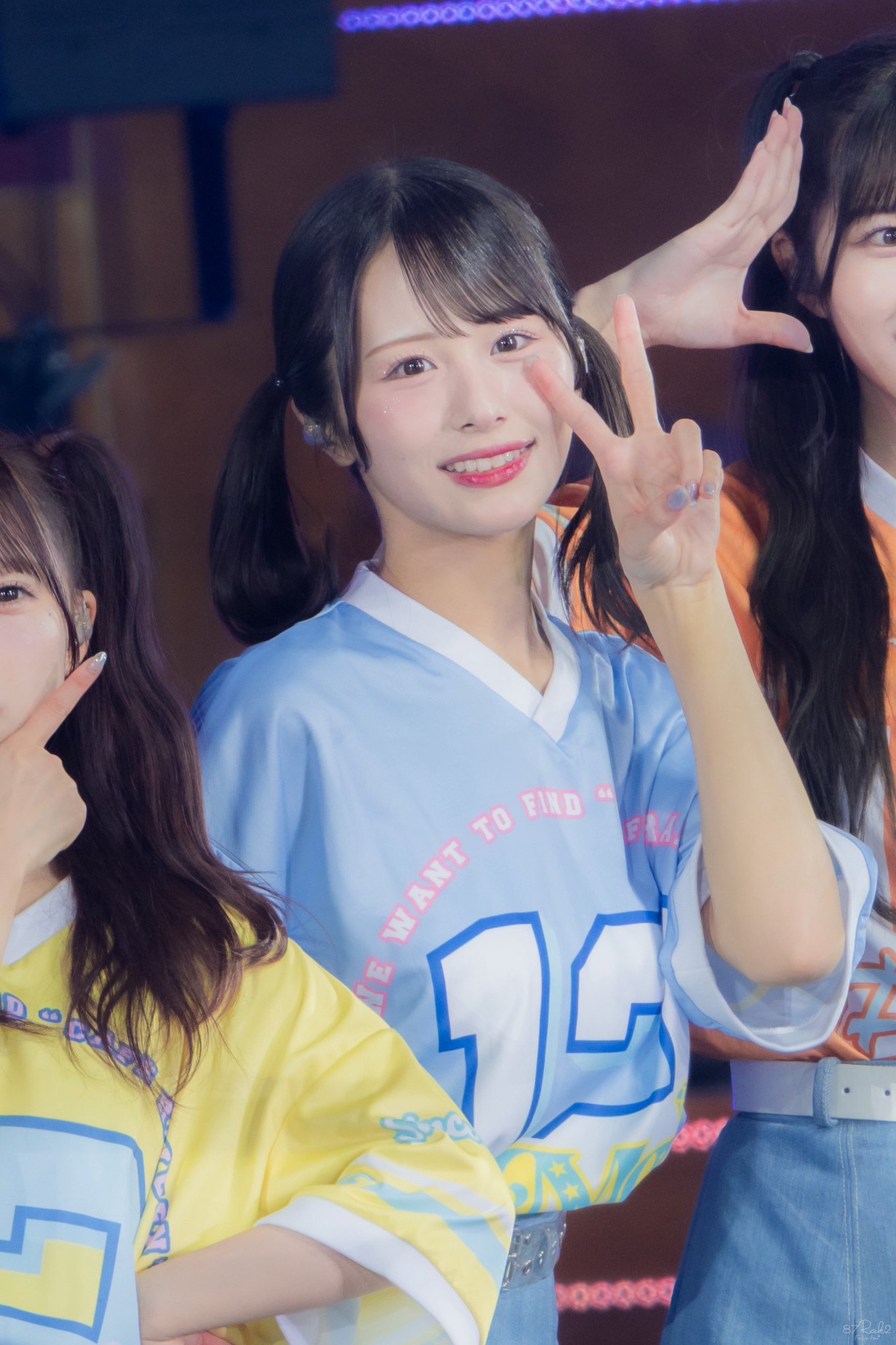 ノイミー　尾木波菜　モーリーファンタジー②　生写真　直筆　チュウ　匿名配送 尾木波菜 モーリーファンタジー 生写真 ヒキ ノイミー ≠ME