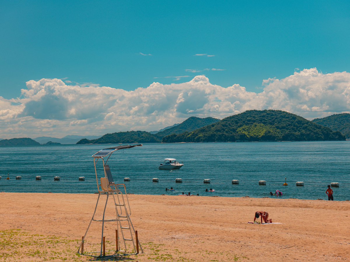 tensei_camera's tweet image. 広島Days📸
海だねぇ✨️
#ベイサイドビーチ坂 #海の日 #lumix