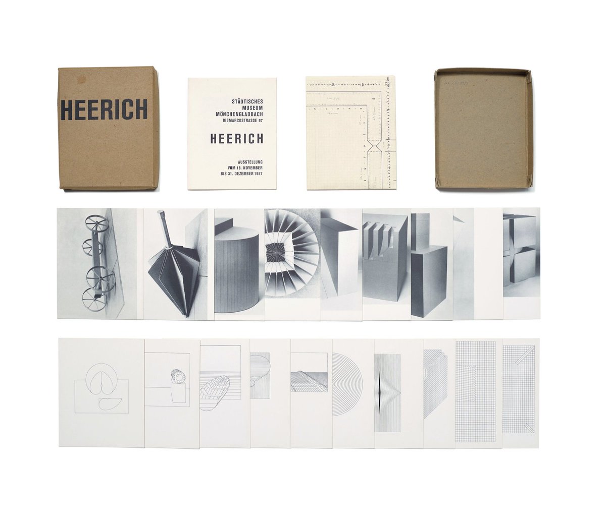 MrPrudence's tweet image. Erwin Heerich
Heerich Mönchengladbach, Städtisches Museum, 1967
via > artistsbooksandmultiples.blogspot.com