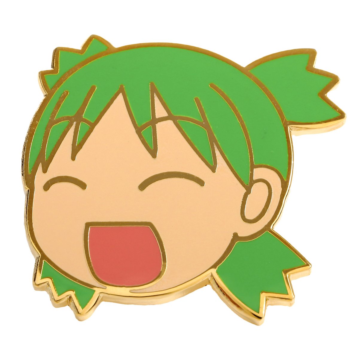 428dStore's tweet image. 原画展グッズのピンズがamazonに再入荷しました！
［よつばと！］ピンズ（笑顔）
amzn.to/3YarcQO
耐久性と発色に優れた合成七宝のピンズです。