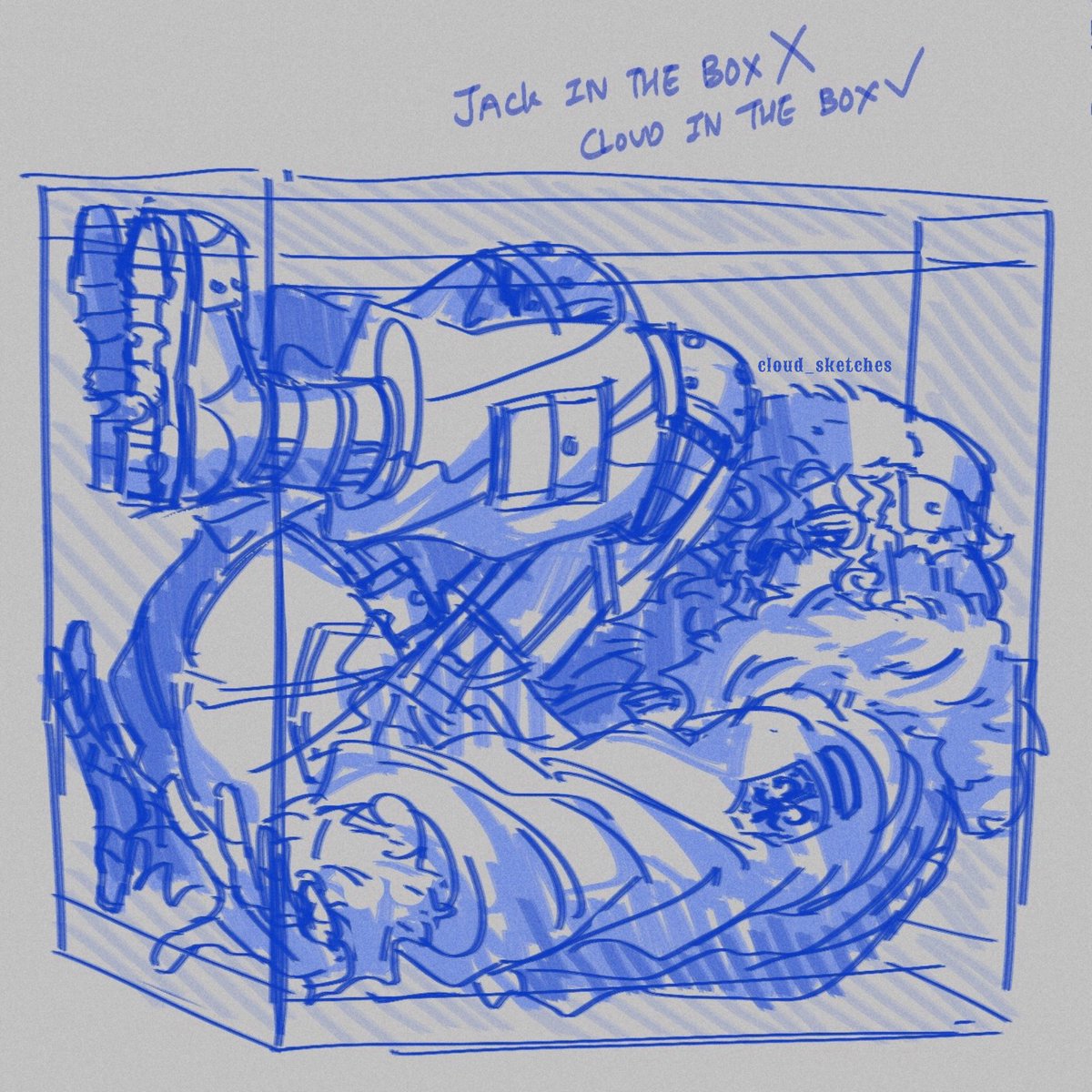 cloud_sketches's tweet image. Late night oc doodles. 🏞️