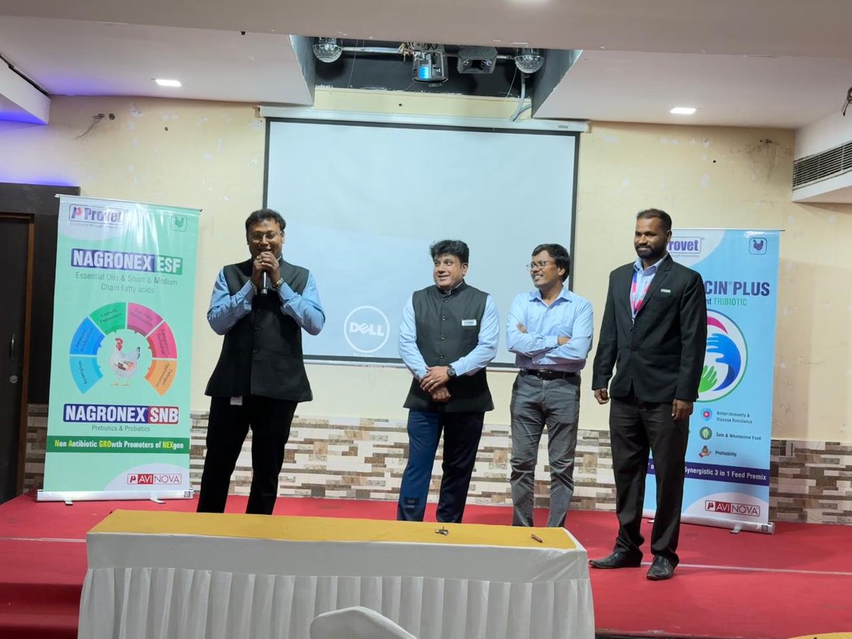 provetppl's tweet photo. Technical session conducted at Thalaivasal on โCurrent Challenges in Layers and Effective Preventive Measures.โ
#Provetpharma #poultry #layerfarming #poultryhealth #thalaivasal #farmersupport #agritech #poultryfarming #technicaldiscussion #SustainableAgriculture #cgm https://t.co/gIKHlWbSLE