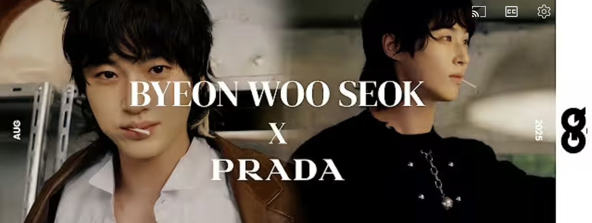 bewithyou_SG's tweet image. 🩵 GQ KOREA - Byeon Woo Seok x Prada 🩵
✨ 변우석 pictorial cover story
📅21st July 2025 - 6PM KST
📍youtu.be/s95i9aMfEA4?si…
#변우석 #byeonwooseok #Prada