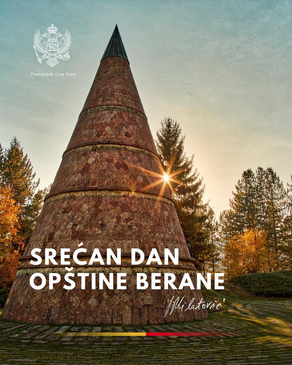JakovMilatovic's tweet image. Berane je, kroz sve epohe naše istorije, nosilo duh slobode, časti i tradicije. U svakom susretu sa ljudima ovog kraja osjećam snagu, dostojanstvo i duboku privrženost vrijednostima pravde i zajedništva. Vaša opština ostaje simbol otpora i nepokolebljive vjere u bolje sjutra.…