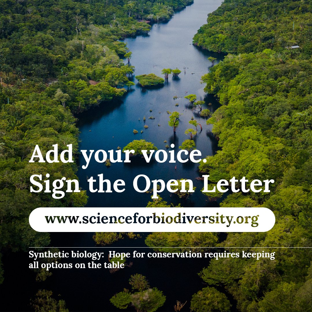 genedrivenet's tweet image. Biodiversity is under threat. At this year’s #IUCNcongress, governments, civil society, indigenous people & the scientific community have an opportunity to recommit to transformative conservation action.
Add your voice. Sign the Open Letter: bit.ly/4lwyckc