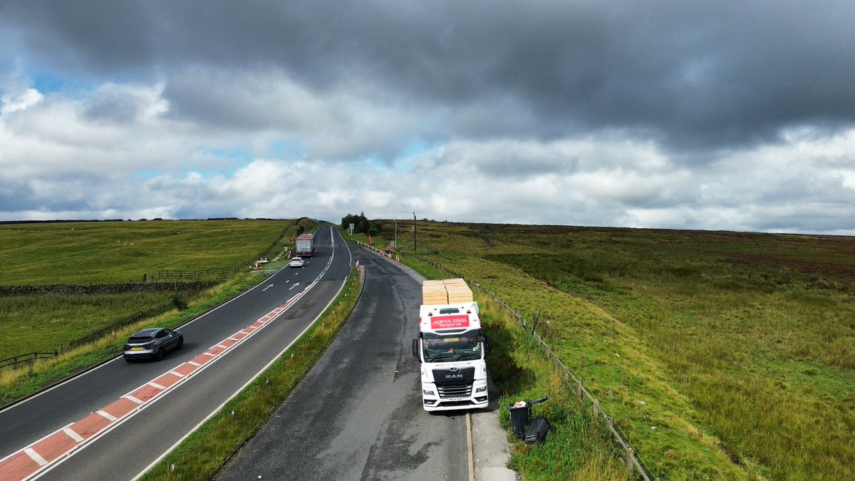 Quick little flight on the drone on woodhead pass