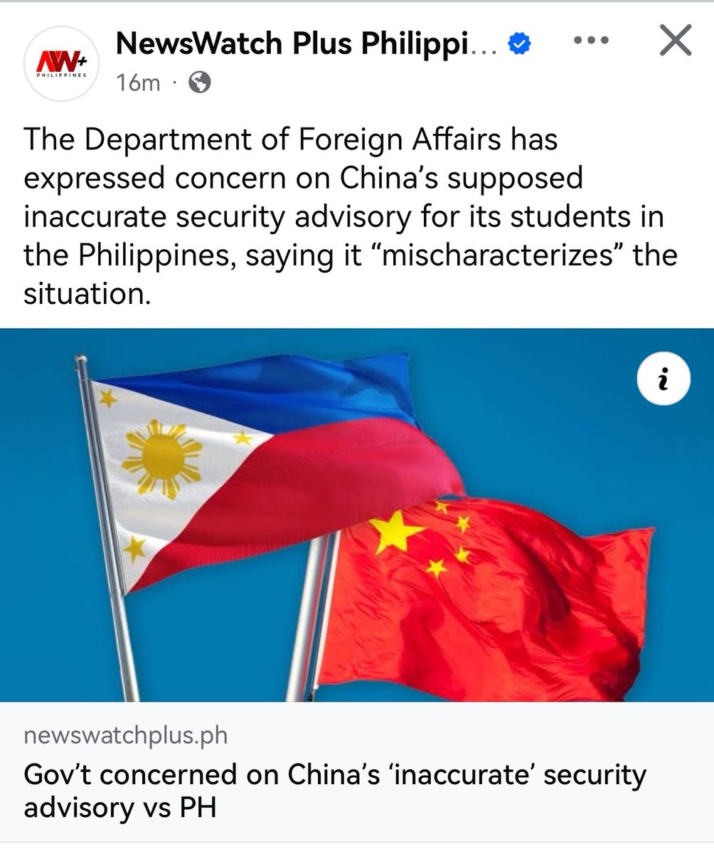 AnnaMalindogUy's tweet image. China’s Travel Warning, Marcos Jr’s Credibility at Sea!?
China just flagged the Philippines as “high-risk” for its nationals, even urging Chinese students to think of their safety while staying in the Philippines and those who are planning to study in the Philippines to think…