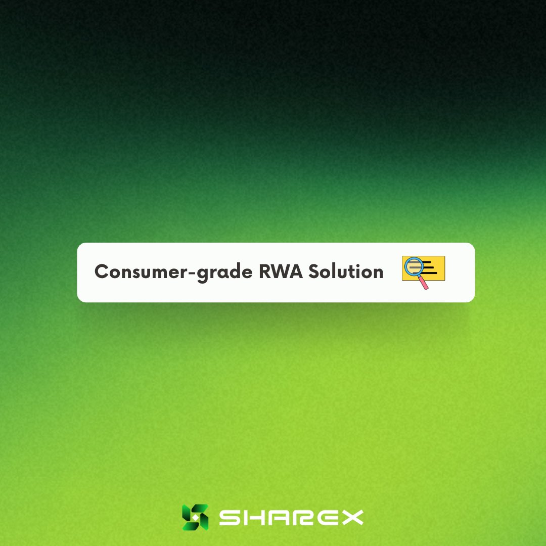 ShareX_Network's tweet image. Consumer-grade RWA, redefined.🔍
What if every vending machine, power bank, or shared scooter you see…
Was it an income-generating, on-chain asset?
#ShareX #RWA