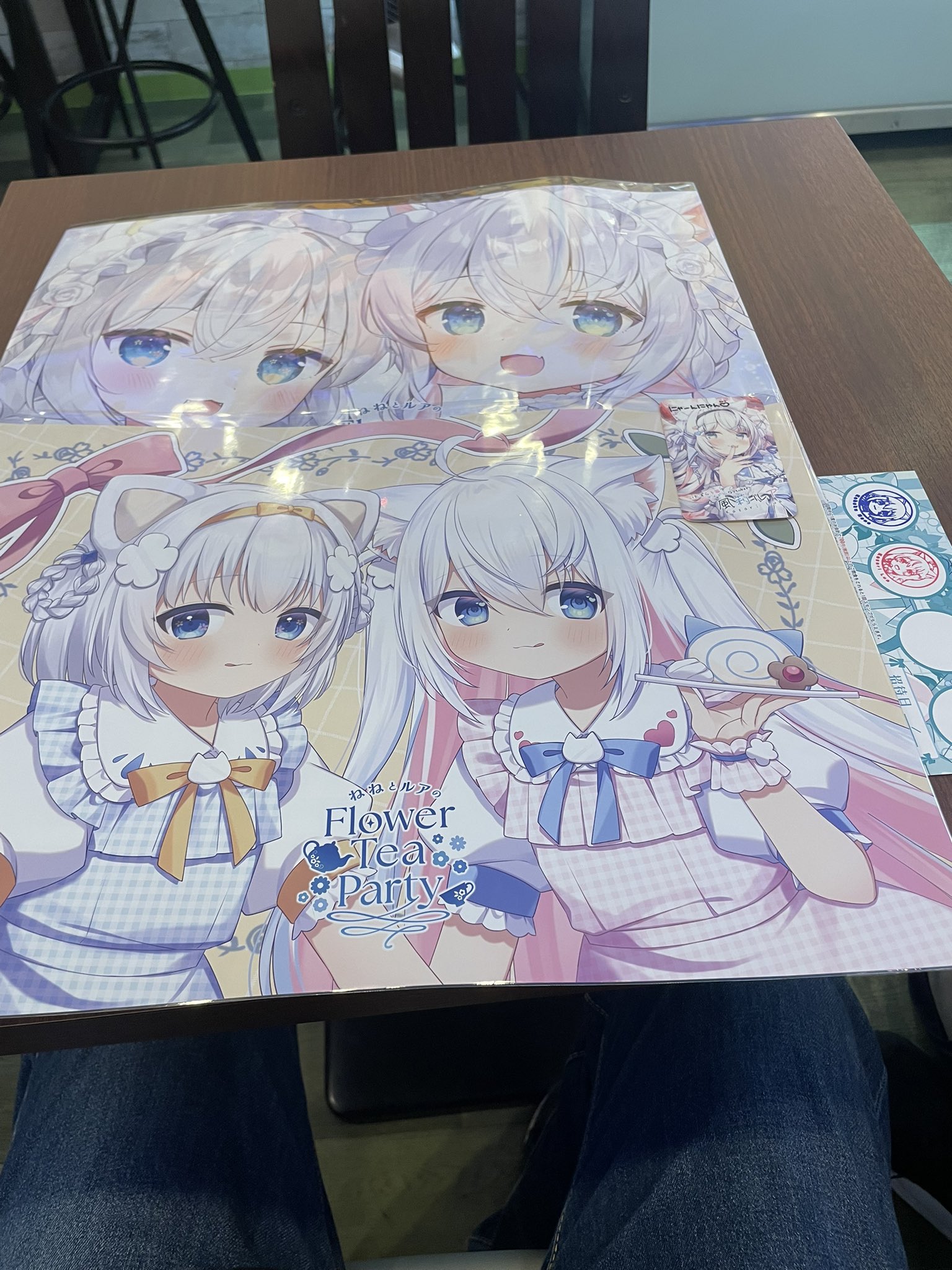 LaLa 非売品 ランチョンマット? 会長はメイド様 コウペンちゃん いちごなランチョンマット – コウペンちゃん