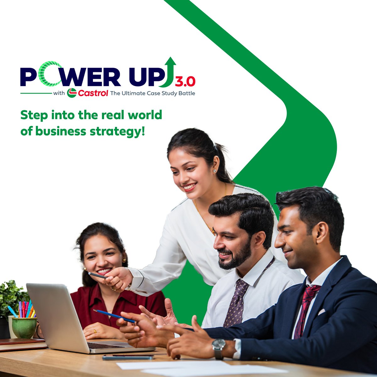 Castrol PowerUp is back with its third edition, and we are calling first-year MBAs from Sales &amp; Marketing and Supply Chain to bring their A-game! In 2024, over 650 teams from top B-schools across India took on real-world business challenges. This year, the spotlight is on