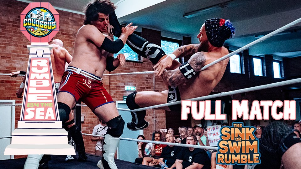 PWCOLOSSUS's tweet image. 🏊The BIGGEST royal rumble match Margate has EVER seen!
Watch the whole Sink or Swim Rumble for FREE:
youtu.be/g5dSr8MtuR8