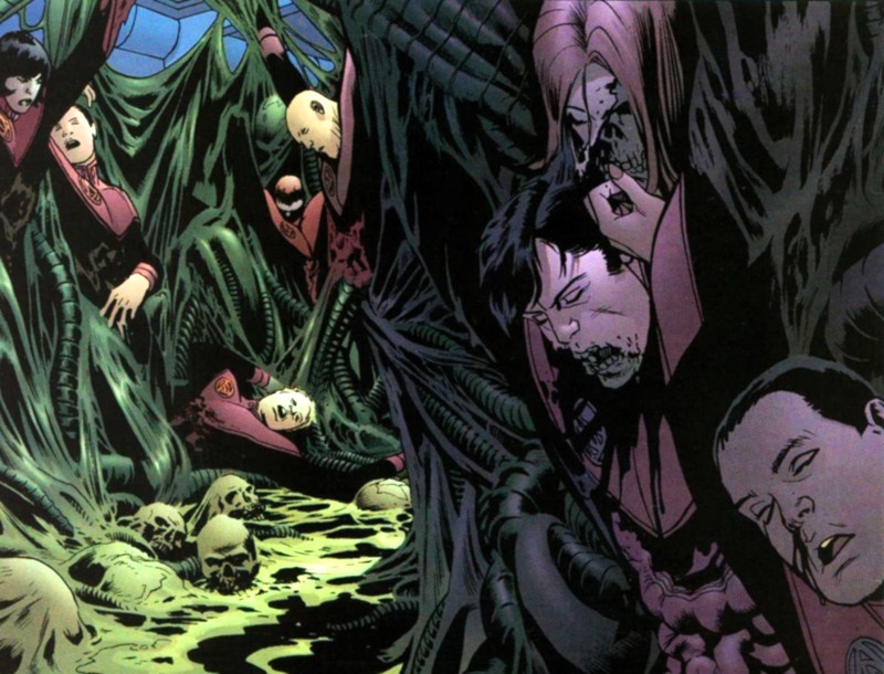 rolledspine's tweet image. Dark Horse Presents Aliens versus Wildstorm (1998)
rolledspine.wordpress.com/2025/07/20/dar…
A podcast covering the comic book versions of the 20th Century Fox sci-fi/horror films, this month looking at WildC.A.T.s/Aliens by Warren Ellis, Chris Sprouse, & Kevin Nowlan #DHPAliens