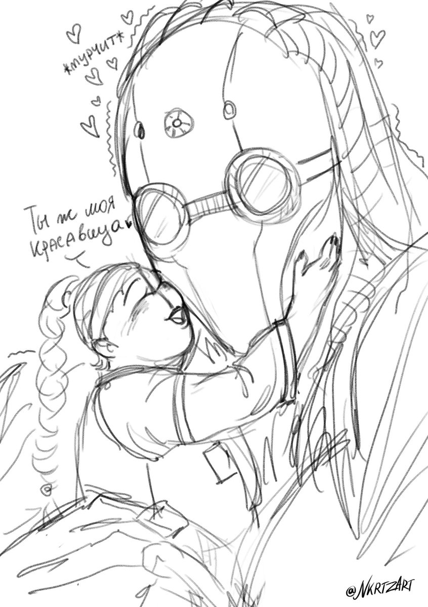 NKRTZART's tweet image. I'm alive, guys!🍊💥
Finished uni practice and finishing commissions. Soon will post more regularly again👀
Cute Enya and Sentry sketch I did in late evening❤️
#madnesscombat #madnesscombatoc