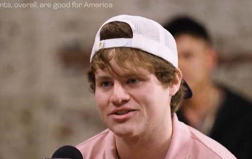Somebody needs to research why so many young American conservatives look like a 50-year-old Val Kilmer playing a high school student.