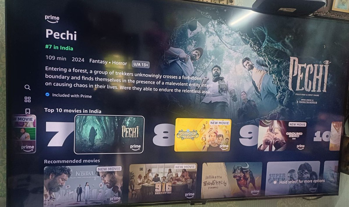 Sureshsugupro (@sureshsugu) on Twitter photo Pechi 👻🔥
She didn’t trend.
She haunted.
#Pechi is ruling <a href="/PrimeVideo/">Prime Video</a> Prime’s Top 10 like a silent storm.
#PechiOTT
<a href="/rockraamz/">ramachandran</a> #RajeshMurugesan
<a href="/SGayathrie/">Gayathrie</a> <a href="/Bala_actor/">Bala saravanan actor</a> <a href="/DevRamnath/">Dev Ramnath</a> <a href="/Veyilonent/">Veyilon Entertainment</a> <a href="/Verusproduction/">Verus_Productions</a> <a href="/gokulbenoy/">gokul benoy</a> <a href="/AliceAngel_1710/">Dr Alice Angel D</a> <a href="/Sureshsugu/">Sureshsugupro</a> <a href="/ProDharmadurai/">DharmaDurai Pro</a> Pechi 👻🔥
She didn’t trend.
She haunted.
#Pechi is ruling <a href="/PrimeVideo/">Prime Video</a> Prime’s Top 10 like a silent storm.
#PechiOTT
<a href="/rockraamz/">ramachandran</a> #RajeshMurugesan
<a href="/SGayathrie/">Gayathrie</a> <a href="/Bala_actor/">Bala saravanan actor</a> <a href="/DevRamnath/">Dev Ramnath</a> <a href="/Veyilonent/">Veyilon Entertainment</a> <a href="/Verusproduction/">Verus_Productions</a> <a href="/gokulbenoy/">gokul benoy</a> <a href="/AliceAngel_1710/">Dr Alice Angel D</a> <a href="/Sureshsugu/">Sureshsugupro</a> <a href="/ProDharmadurai/">DharmaDurai Pro</a>