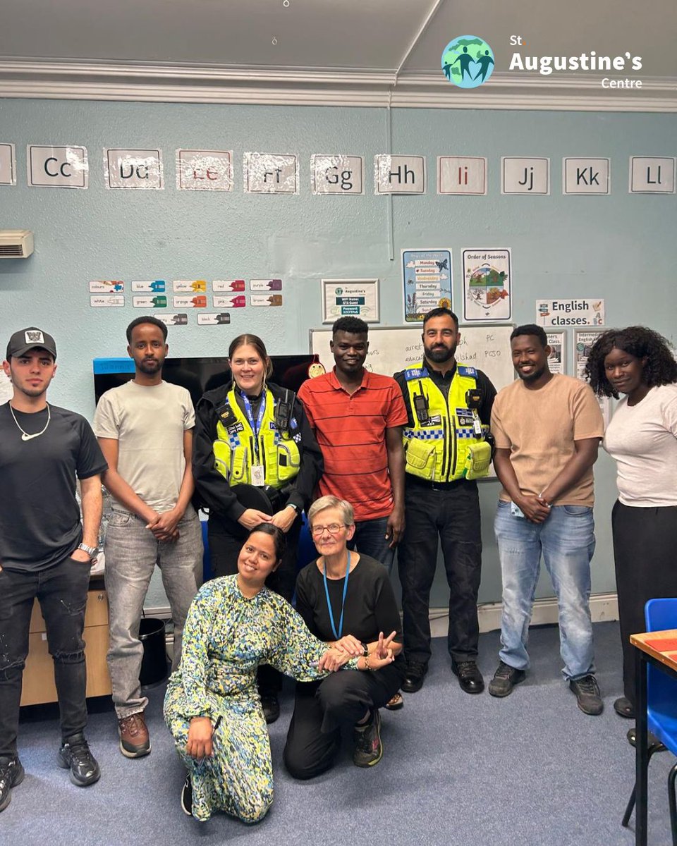 “You become wiser every day. Try and try. Short-term goals lead to long-term dreams.”

Huge thanks to PC Steph and PCSO Dilshad for joining one of our English classes last week.

Thank you both for making an #impact! 💙🌍

<a href="/WestYorksPolice/">West Yorkshire Police</a>  <a href="/Calderdale/">Calderdale Council</a>  <a href="/calderdalevos/">calderdalevos</a>