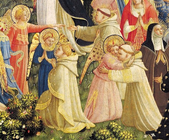 VirDesideriorum's tweet image. May the angels lead you into paradise;
may the martyrs receive you at your arrival and lead you to the holy city Jerusalem.
May choirs of angels receive you and with Lazarus, once poor, may you have eternal rest.
Beato Angelico, The Last Judgment (detail); Florence, 1425/30
