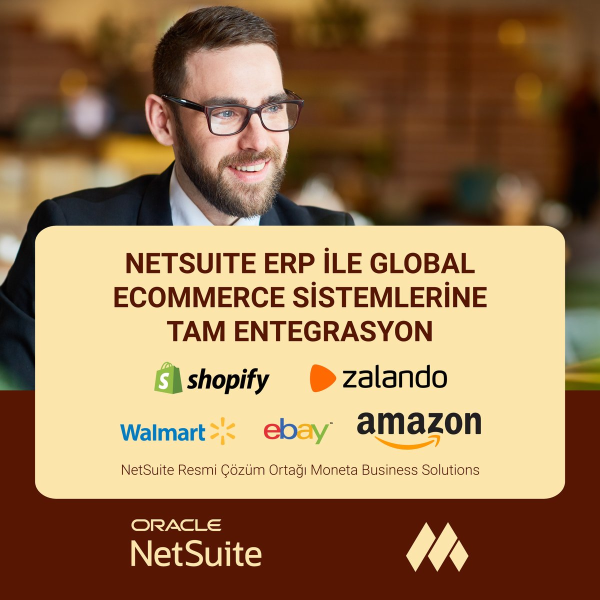 Birden fazla ülkede faaliyet gösteren ve ya eCommerce ile global pazarlara açılan şirketler için süreç yönetimi hiç bu kadar kolay olmamıştı. Detaylar, monetabs.com/tr/netsuite-da… NetSuite kurulum ve danışmanlığı için bizimle iletişime geçebilirsiniz. #NetSuiteERP #eCommerce #Moneta
