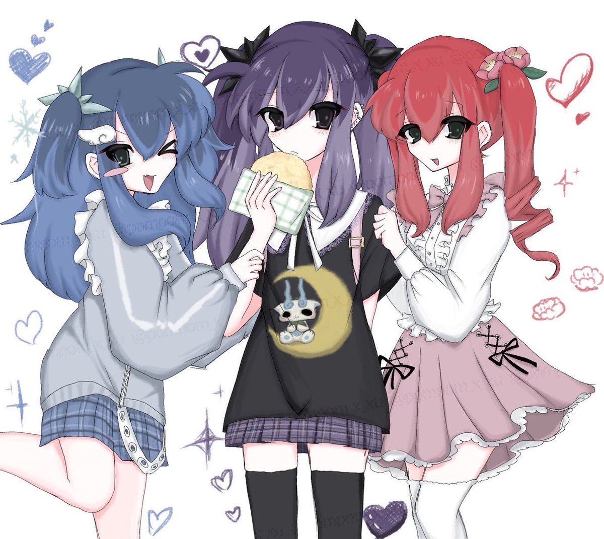 pompom_x_xu's tweet image. #いいねした人は私のイラストを自分の絵柄で描く メディア欄からでも、、、🥹🥹描いてくれたらめちゃうれしーです🥲 こなけし