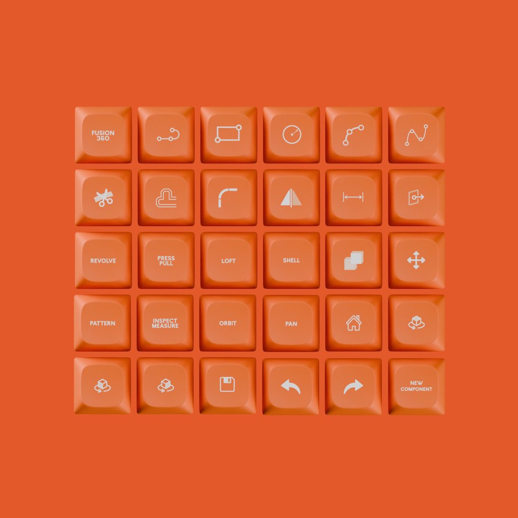 macropadio's tweet image. Fusion360 Mymacropad by macropad.io. Available soon on kickstarter. Macropads with shortcut icons for over 100 software application available. Reserve yours now at . #macropad #mymacropad #fusion360