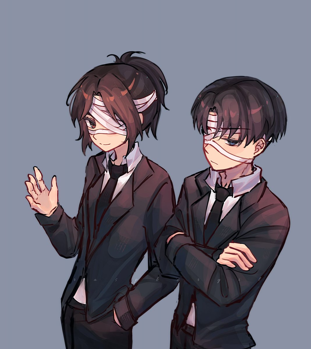 rasp_beryil's tweet image. Levihann>>
.
.
.
.
.
#aot #snk #levihan #levi #leviackerman #hange #hangezoe