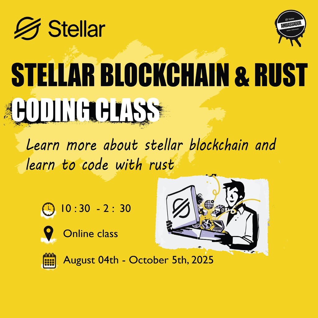 Here is an opportunity to upscale 
It's open to everyone including a complete beginner 
Let's Grab this opportunity 💯🔥
#Stellar #Blockchain