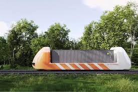 Siege4570's tweet photo. Deendayal Port Authority (Kandla),DP World &amp; Polish startup Nevomo have signed an MoU to pilot Bharat’s first autonomous magnetic rail freight system — a 750 m MagRail test using existing tracks,electric linear motors  and self-propelled wagons.

#MagRail #IndianRailways #Bharat https://t.co/c9tRjPGObk