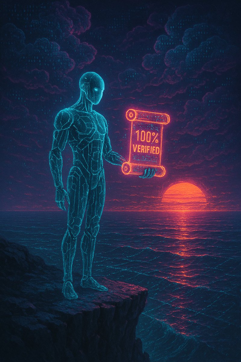 RasoulRahimi201's tweet image. tbh most AIs just guess real good.
but @Mira_Network ? they actually show proof.
like... real receipts.
on-chain.
no hype. just truth.

trust hits diff when it&apos;s verifiable.

#MiraNetwork #TrustlessAI #ProofNotPromises #Web3Tech #CryptoRealness
