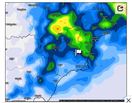 ⚠️🌦️ AMETSE anuncia un importante cambio de tiempo a partir del próximo jueves. 

Una entrada levante fuerte dejará bajada de temperaturas de hasta 8° y lluvias débiles que podrían ser localmente moderadas en algunos puntos. 

Estaremos atentos para confirmar estas novedades