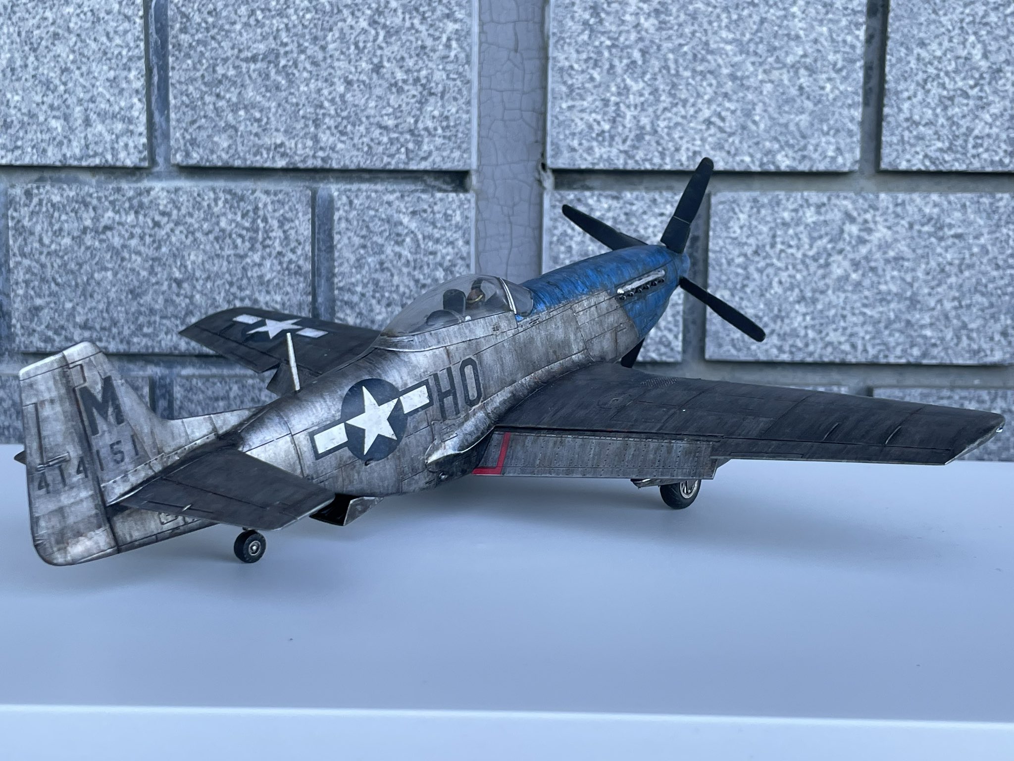 稀少1/18 P-51D ムスタング　オールド・クロウ Air Force 1 Model P-51D アメリカ陸軍航空軍 第363戦闘飛行隊