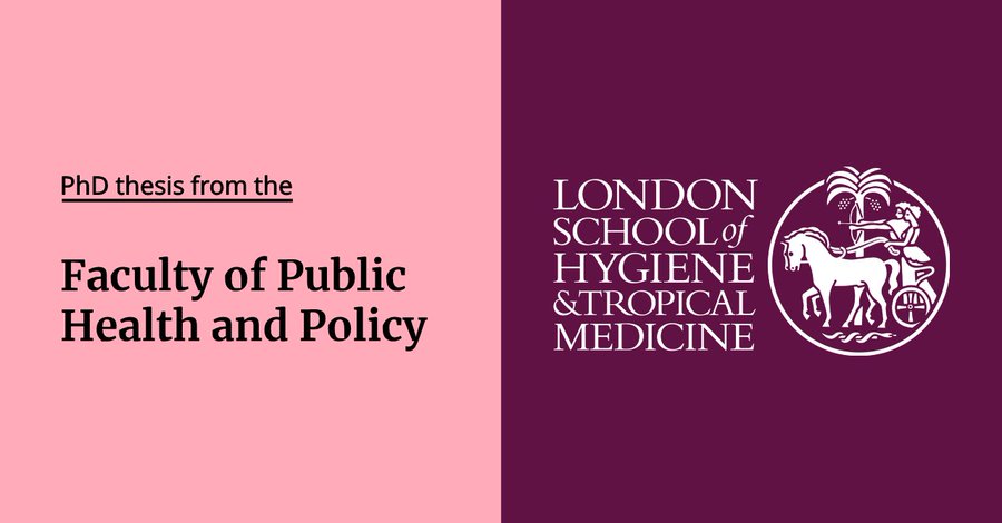 LSHTMopen's tweet image. 🎉New #PhD thesis now live in Research Online!
Entry into sex work and HIV pre-exposure prophylaxis uptake and adherence in Female Sex Workers in Nairobi, Kenya – a mixed-methods exploration...; by Shah, PS
researchonline.lshtm.ac.uk/id/eprint/4676…
#HIV #OpenAccess #Kenya