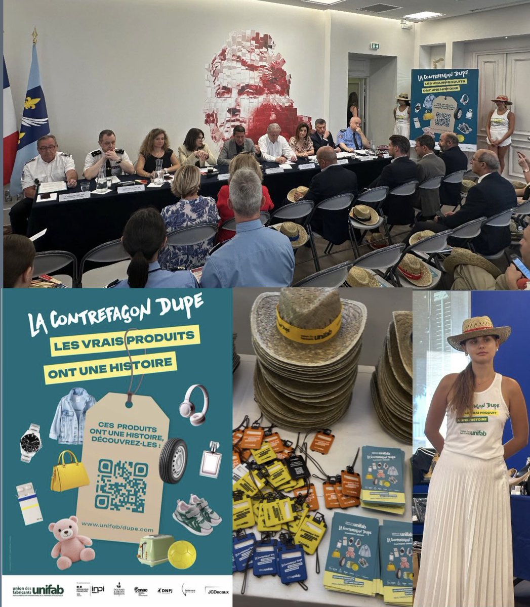 DelphineSarfati's tweet photo. Merci @davidlisnard pour votre engagement pour la création, l innovation, la liberté. Lutter contre la contrefaçon c est protéger consommateurs et économie @UNIFAB @douane_france @PoliceNationale @Gendarmerie @Inpi @cnac_inpi @senateur61 Députée Hoffman , Député Blanchet https://t.co/Rjtcdl94rU