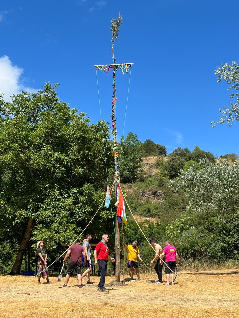 Seguimos disfrutando del campamento #scout