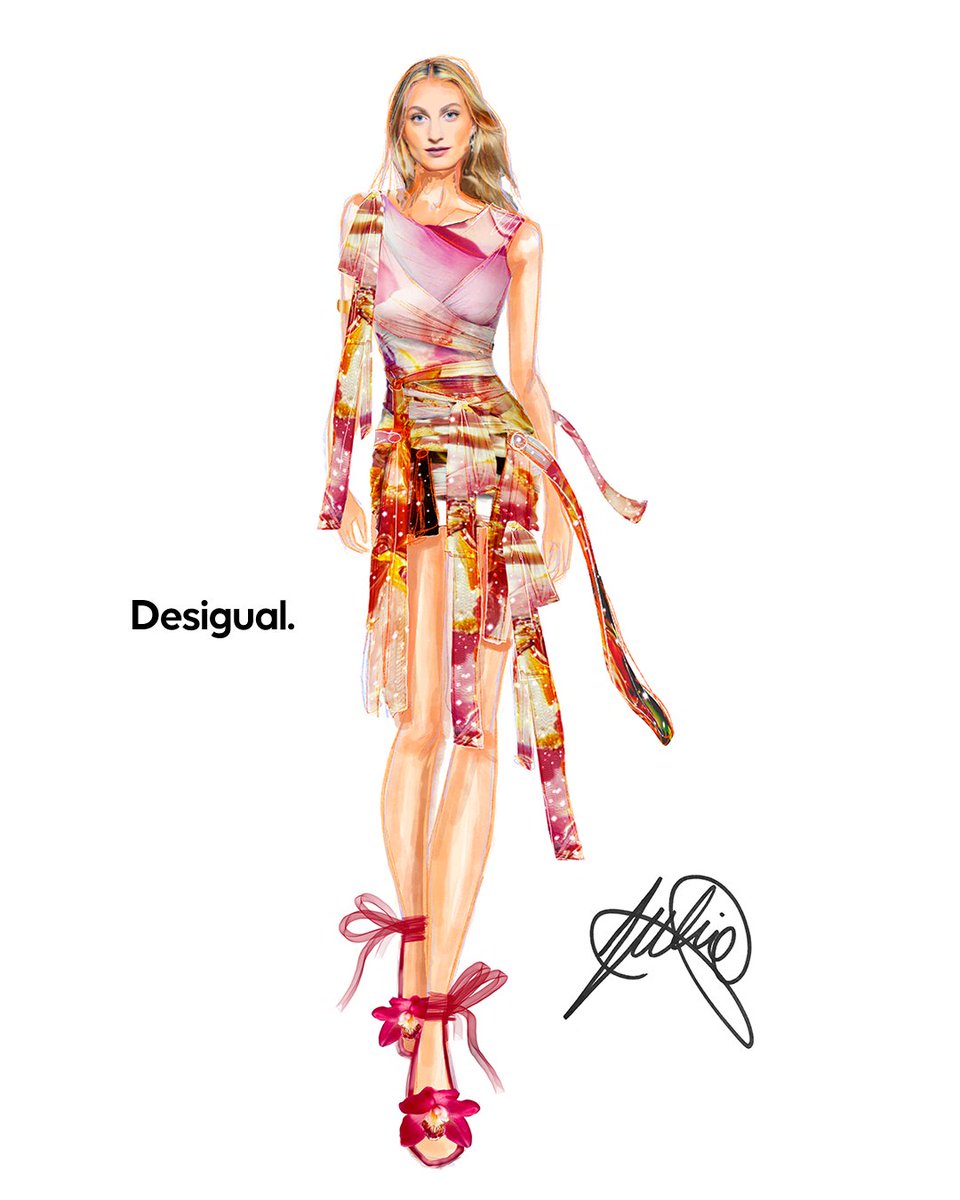 The Catalan dream team! Custom Desigual look for <a href="/akajuuuu/">Julieta</a> opening <a href="/Aitanax/">AITANA</a>'s  Metamorfosis Season tour in Estadi Olímpic.

#DESIGUAL