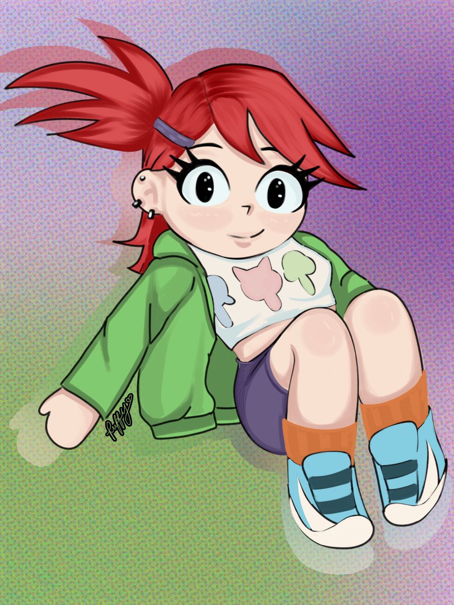 puffys_art's tweet image. ⟡﹒🎀﹒NEW ART! ˚˖⊹
ㆍ♡ Here is Frankie foster in my chibi art style! More chibi arts to come this week! Thank you for being here.
And thank you Rudy for commissioning me for this!!!