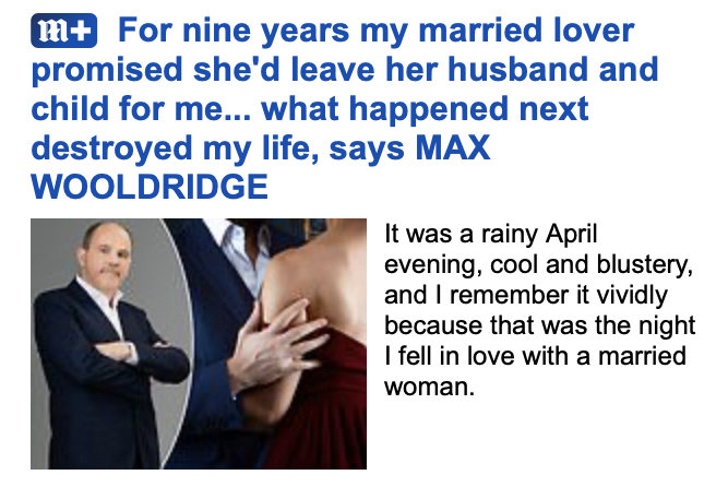 BDSixsmith's tweet image. Big fan of the "I'm a dumb, bad person, and also self-pitying" sub-genre of lifestyle columns.