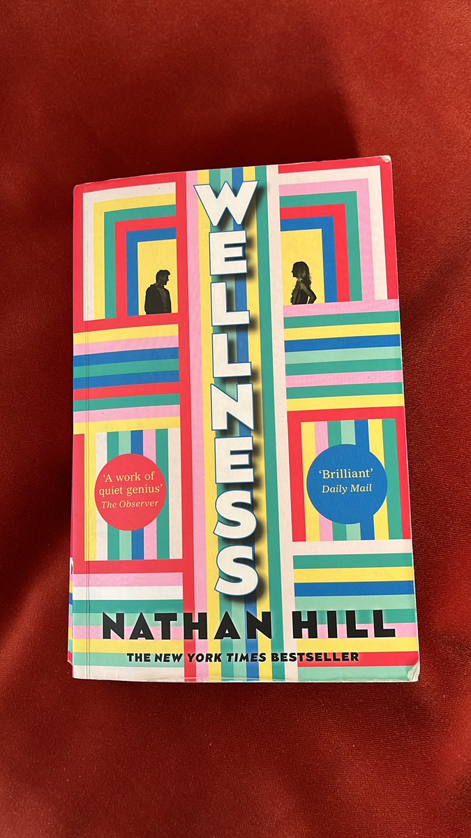 RebeccaTheJones's tweet image. 📖 Just finished Wellness by Nathan Hill. Wow, what a terrific novel - funny AND heartbreaking. I loved it. Thanks to @RobbieTimes for first alerting me to it. Highly recommend! 📚
#WellnessNovel #NathanHill #BookTwitter #book @picadorbooks