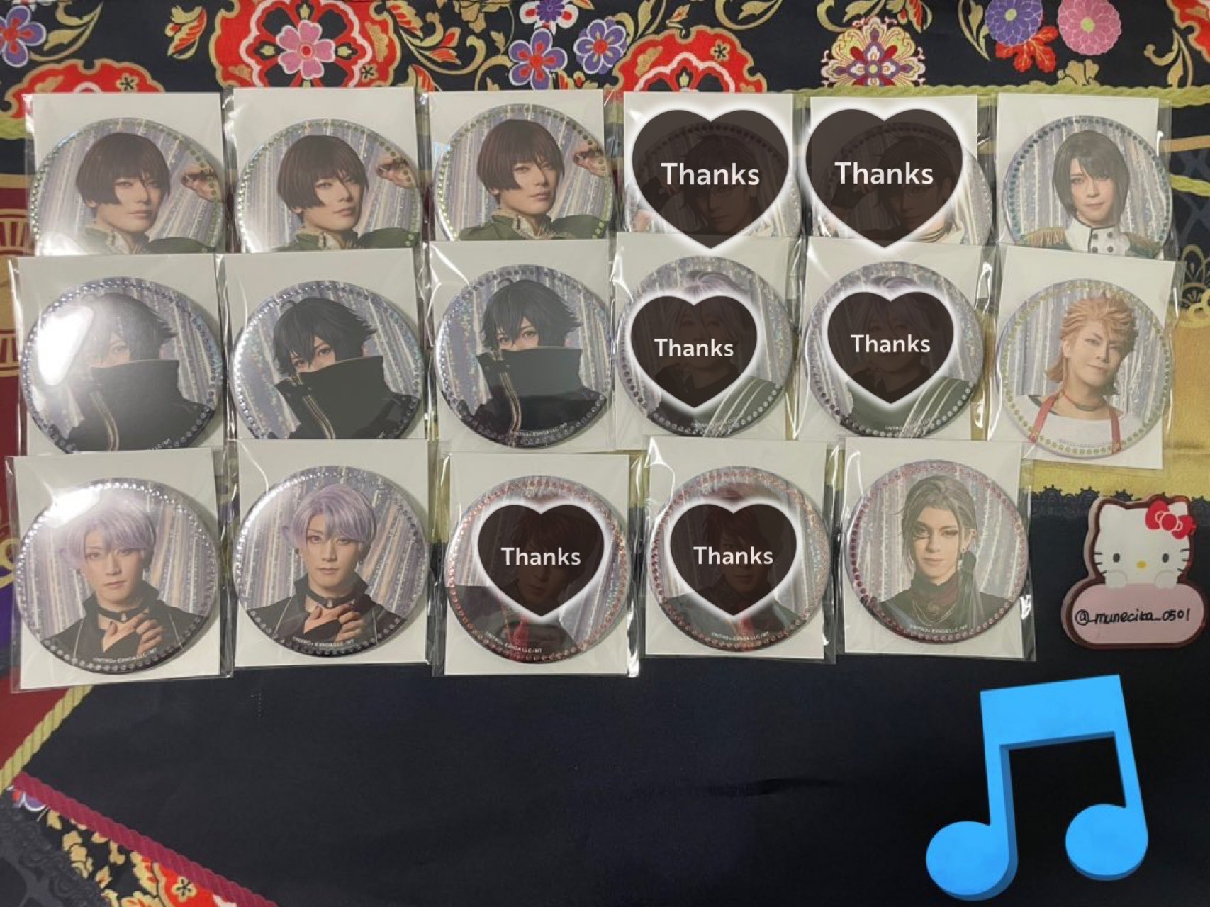 石切丸 缶バッジ 刀ミュ 10周年 祝賀祭 刀ミュ ミュージカル刀剣乱舞 十周年祝賀祭 缶バッジ 石切丸