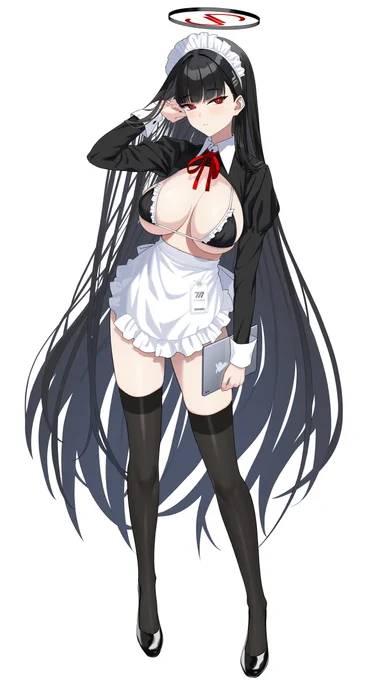 メイドビキニリオ会長 #ブルアカ