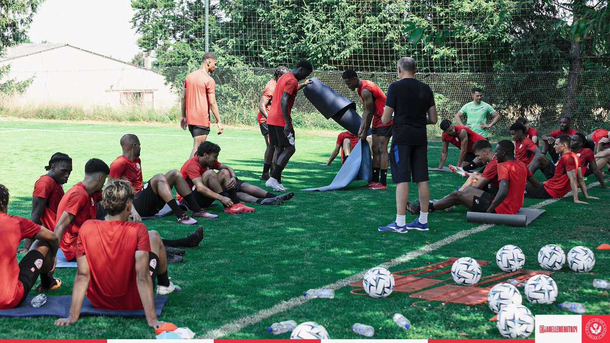 asnlfans's tweet image. L’ASNL poursuit sa préparation cette semaine avec un stage à Vittel. Deux matchs amicaux sont également au programme : 

👉🏻 Mardi à 19h : Strasbourg (L1)-Nancy à Colmar.
👉🏻 Samedi à 17h : Épinal (N2)-Nancy à Vittel.