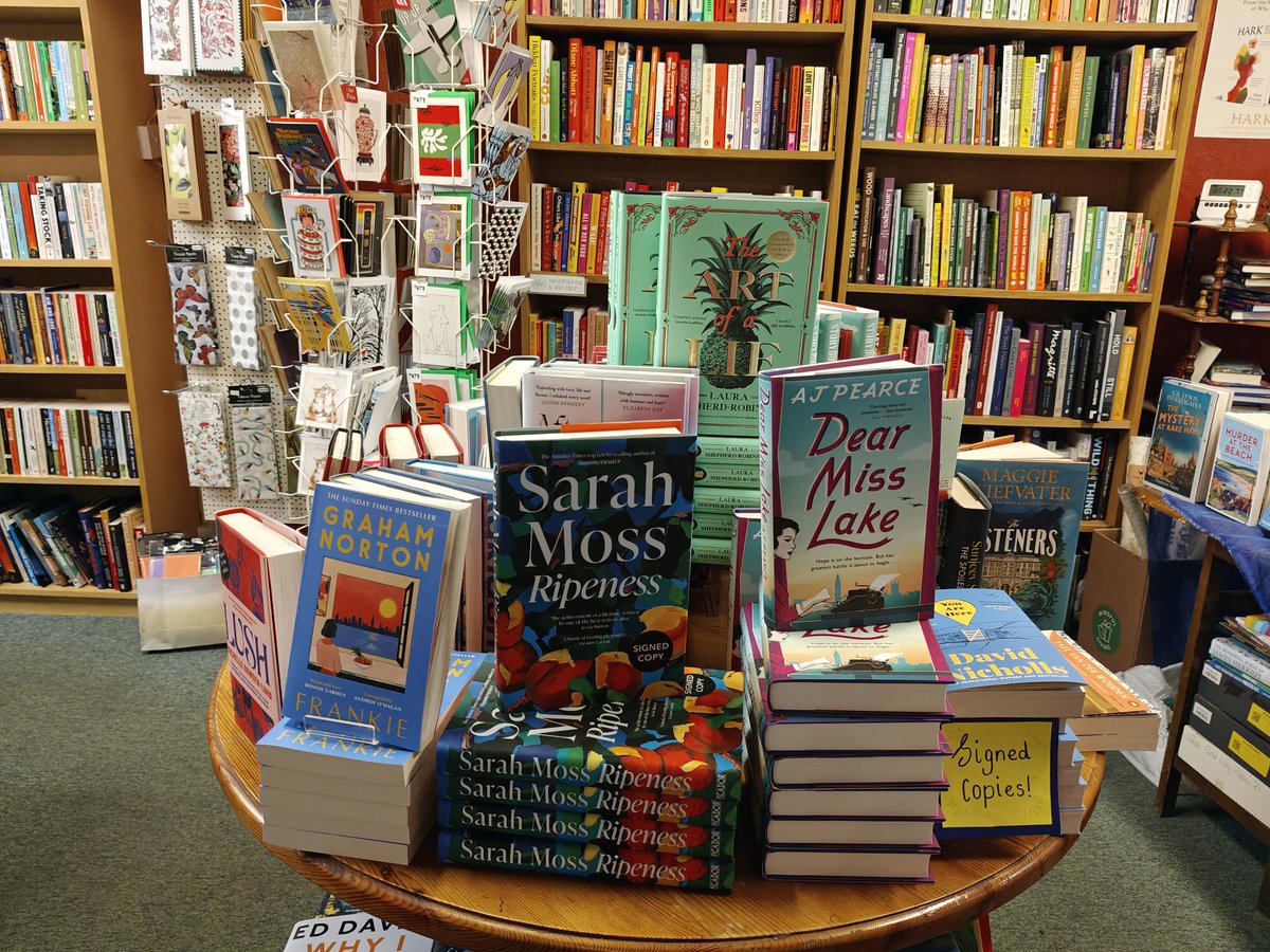 Furtherfrom's tweet image. It's Monday again! Before the thunderstorms come later, why not pop into the bookshop and get yourself a nice book to read? We've got fantastic titles for all ages, there's truly something for everyone! We'll be here until 5pm, come rain or shine, so come on down!