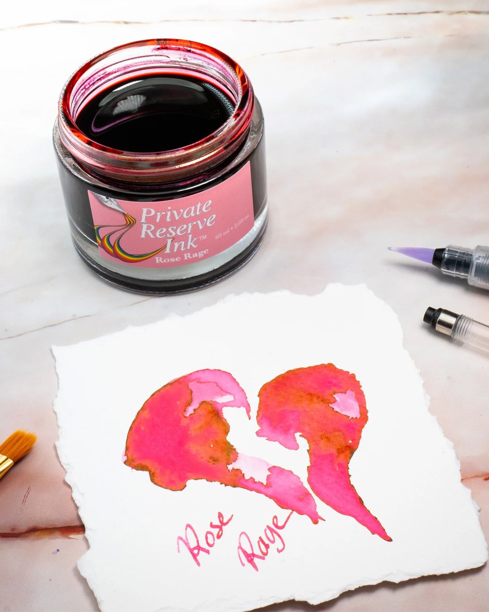 Shop our Pretty in Pink selection of #pink fountain pen inks 💗  >> tinyurl.com/47p2cwex
#purepens #fountainpenink #fountainpen #fountainpennetwork #fountainpengeek #stationery #stationerygeek #stationerynerd #stationerycollector #ink #bottledink #writing #drawing #calligraphy