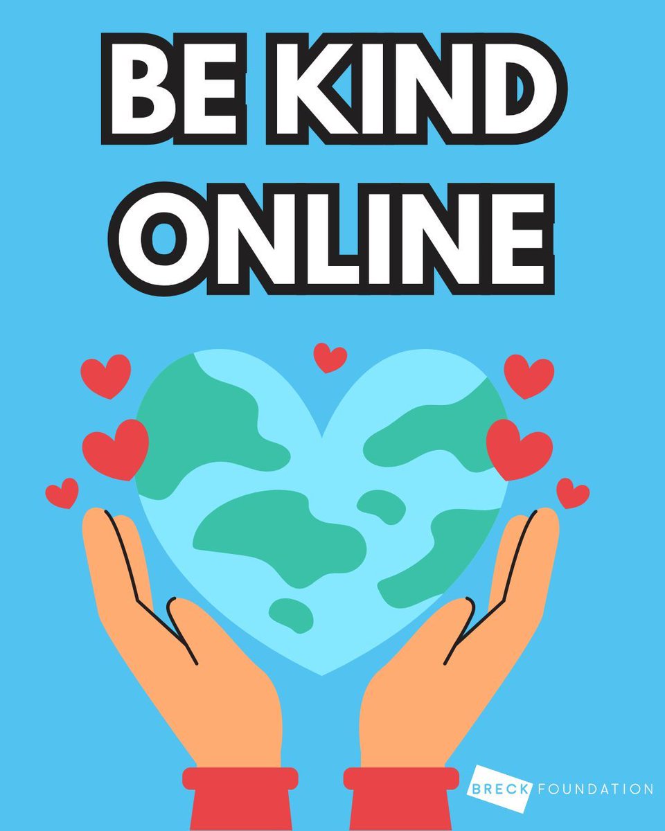 BreckFound's tweet image. Keep it kind! Summer boredom shouldn’t lead to online bullying. If you wouldn’t say it face-to-face, don’t post it online. 😀 📲 #KindnessOnline #ThinkBeforeYouType