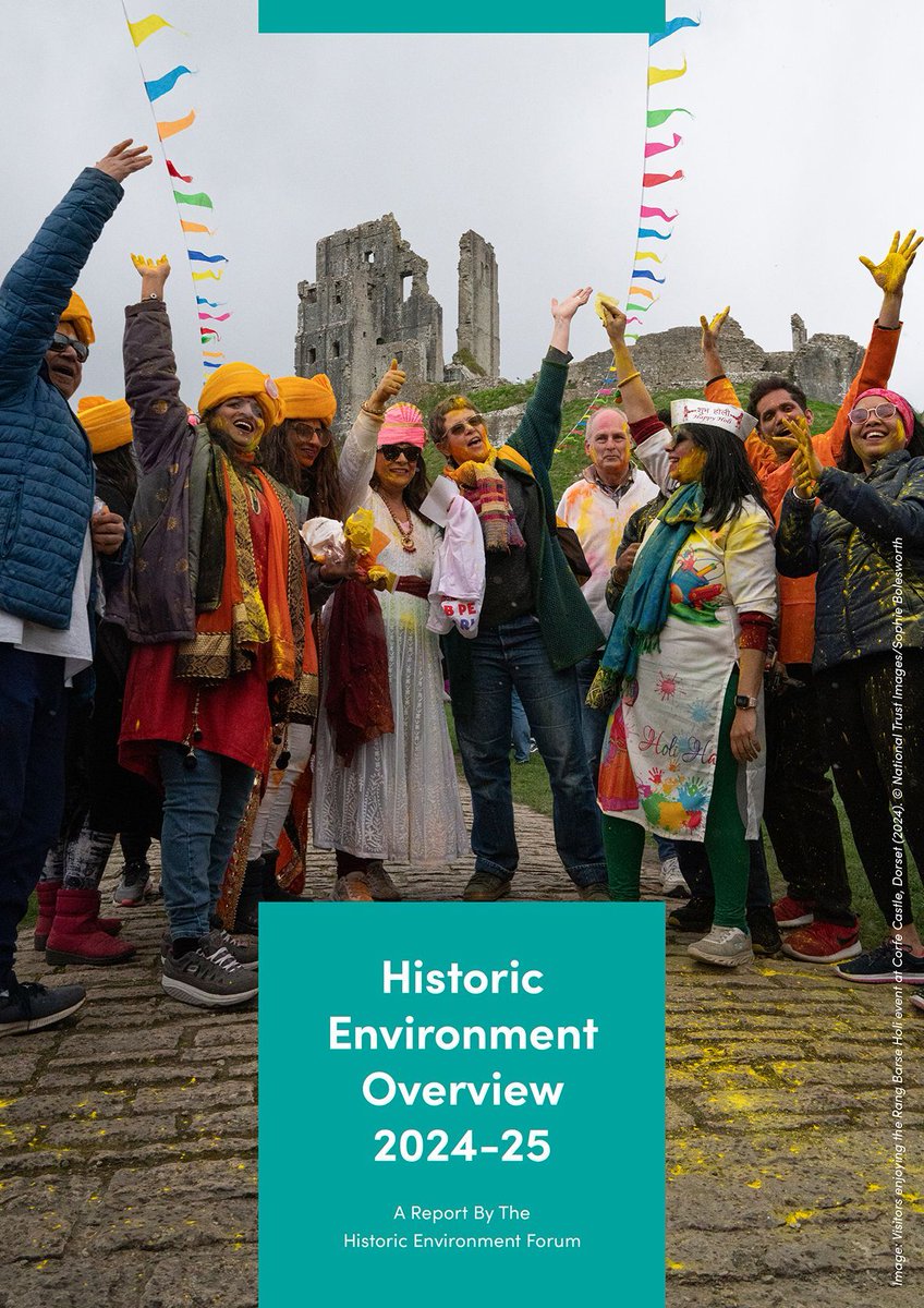 The Heritage Alliance (@heritage_ngos) on Twitter photo Today <a href="/HistEnvForum/">Historic Environment Forum (HEF)</a> publishes the Historic Environment Overview 2024-25, celebrating the impact of England’s heritage sector in the last financial year. Produced with support from <a href="/HistoricEngland/">Historic England</a>. Read the new report: historicengland.org.uk/research/herit…
#Heritage #Resilience Today <a href="/HistEnvForum/">Historic Environment Forum (HEF)</a> publishes the Historic Environment Overview 2024-25, celebrating the impact of England’s heritage sector in the last financial year. Produced with support from <a href="/HistoricEngland/">Historic England</a>. Read the new report: historicengland.org.uk/research/herit…
#Heritage #Resilience