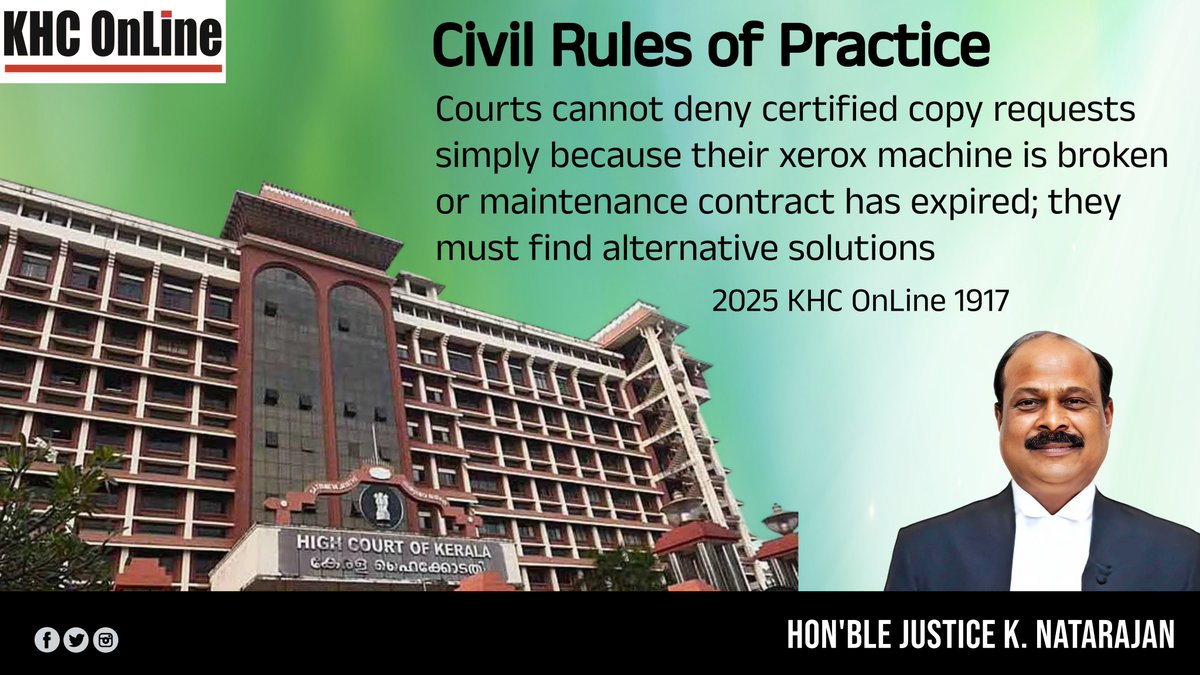 khconline1's tweet image. #CivilRulesOfPractice #CertifiedCopy #CourtProcedure #AccessToJustice #JudicialEfficiency #PublicService #LegalRights