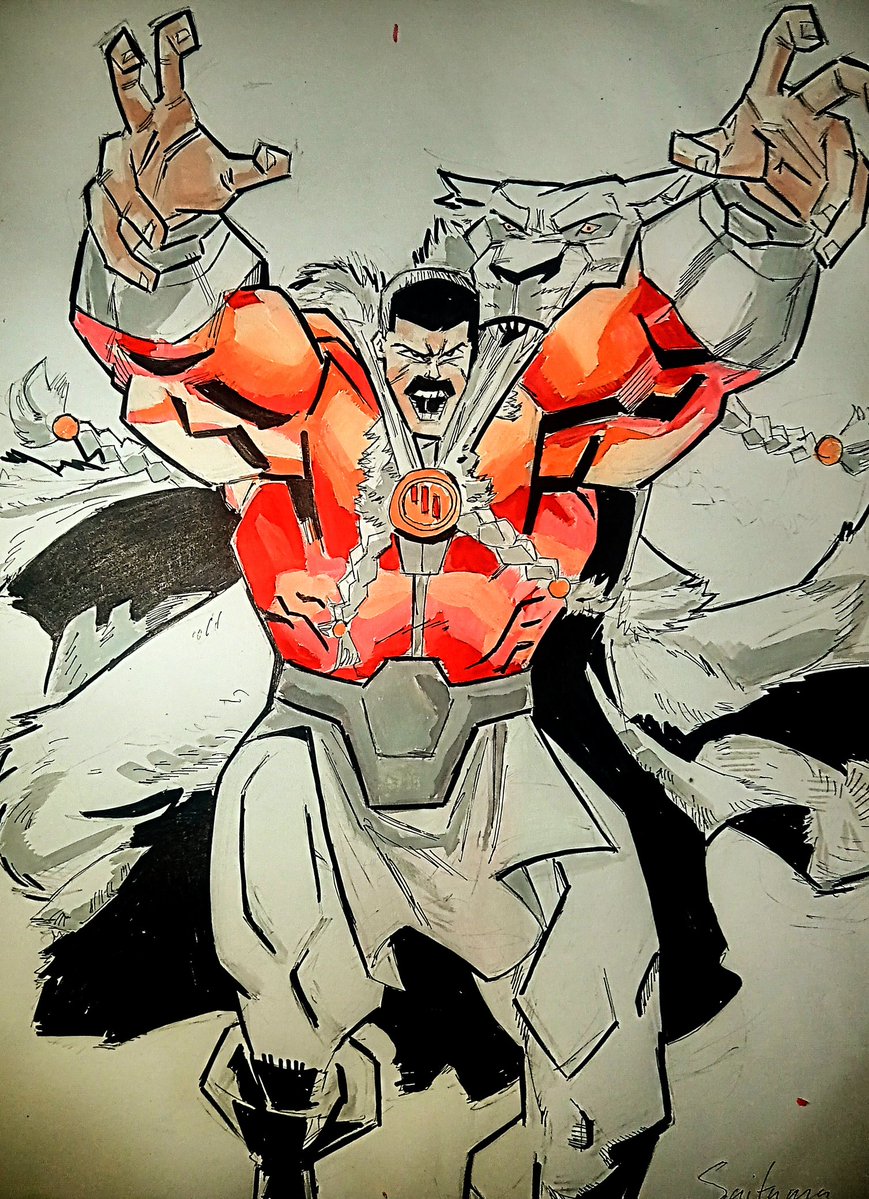 Saitamasule's tweet image. Grand regent thragg #Invincible